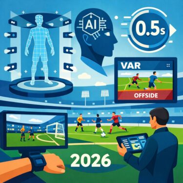 【2026W杯】全選手を3Dスキャン！AIアバターと「0.5秒の判定」がサッカーを変える