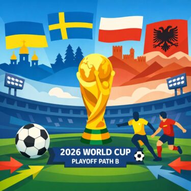 欧州プレーオフ・パスB：日本が属するグループFの「最後の一枠」を懸けた激戦の行方