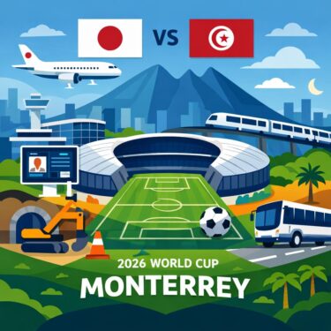 【W杯1000試合目】日本対チュニジア戦の舞台モンテレイ最新事情｜スタジアム改修と渡航費の落とし穴